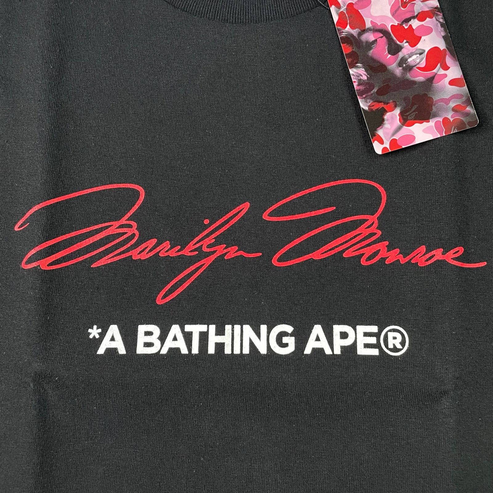 Bape Bape x Marilyn Monroe Rare Camo Tee Size US S / EU 44-46 / 1 - 7 Thumbnail