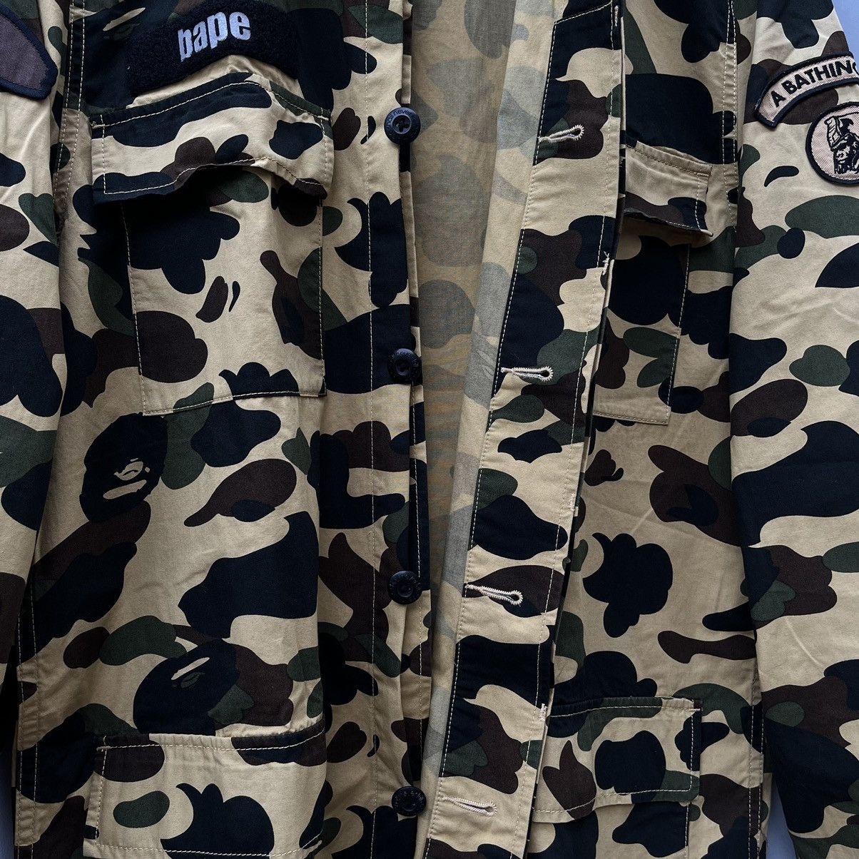 Bape 1ST CAMO MILITARY SHIRT Size US XL / EU 56 / 4 - 7 Thumbnail