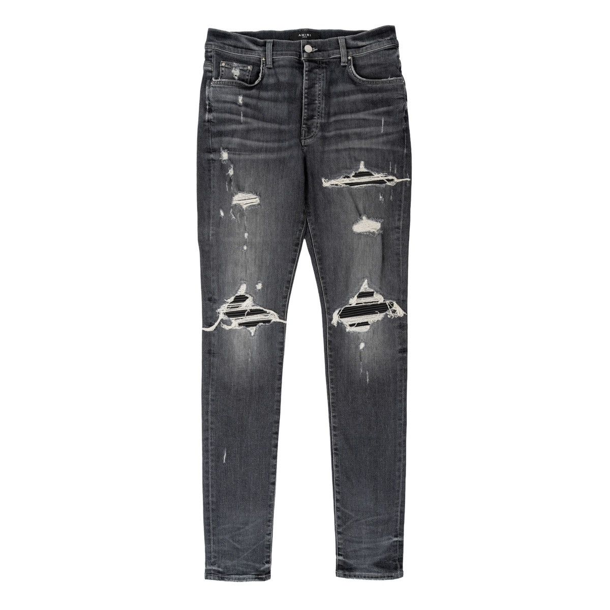 Amiri Mx 1 Jeans Grey | Grailed