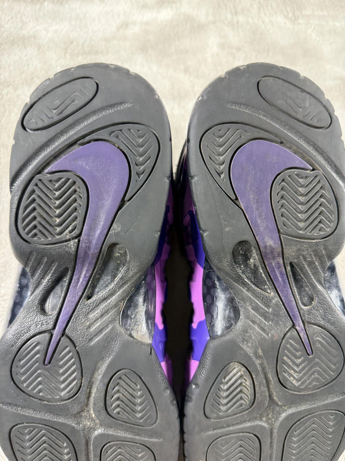 Nike Nike Shoes Kid's 7Y Purple Foamposite Pro Camo 644792-012 Size US 7 / EU 40 - 7 Thumbnail