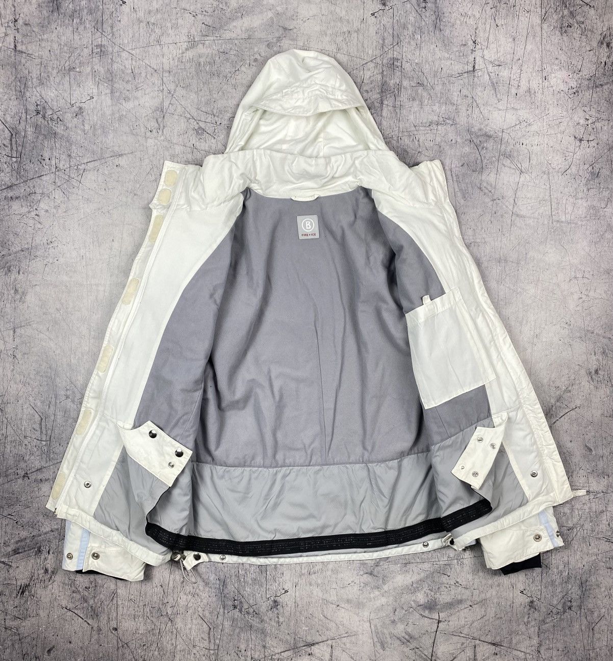 Bogner Women’s Bogner Fire + Ice White Ski Jacket Hooded Winter Size M / US 6-8 / IT 42-44 - 11 Thumbnail
