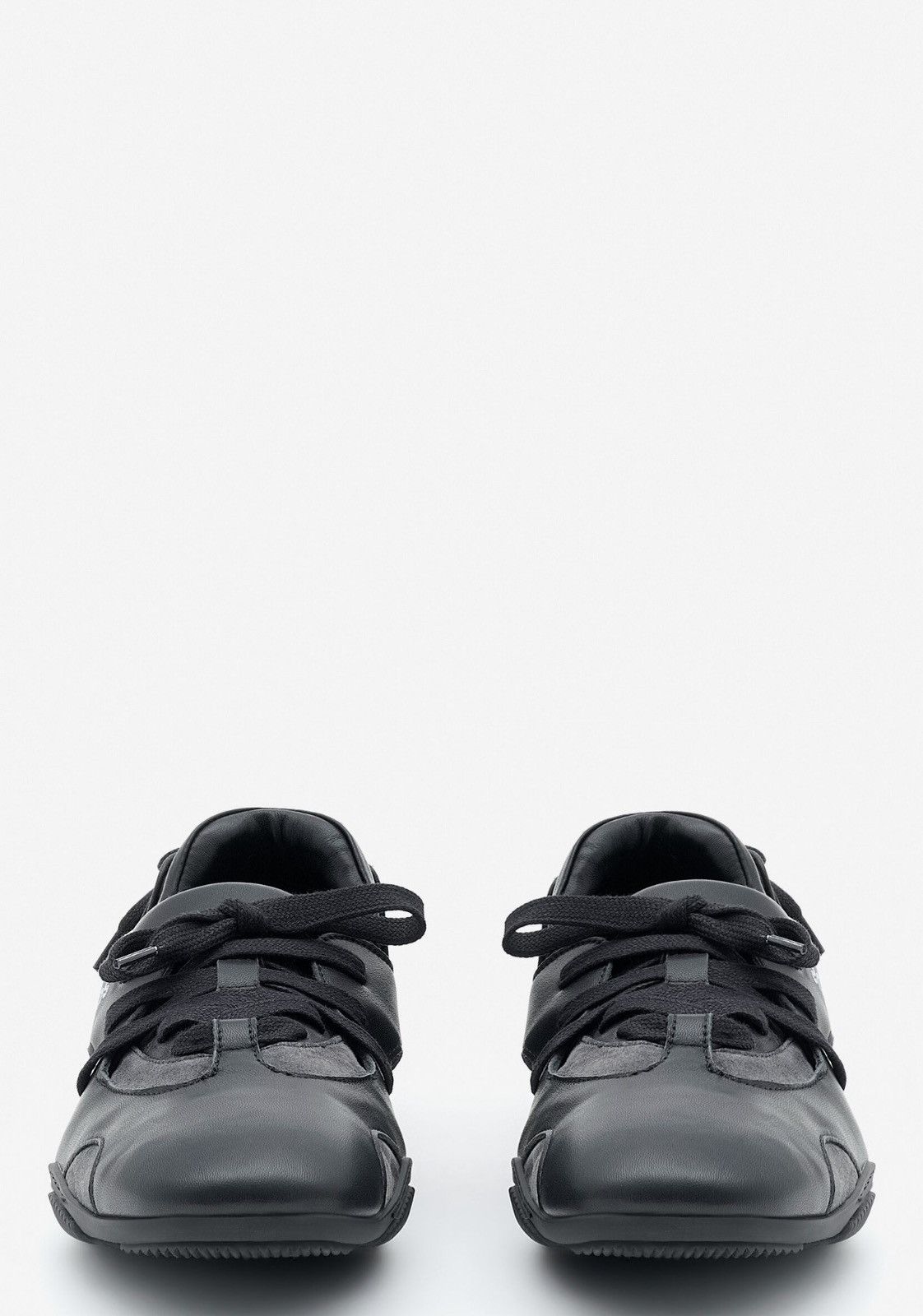 Acne Studios Acne Studios Leather Lace Up Logo Sneakers Size US 11 / EU 44 - 5 Thumbnail