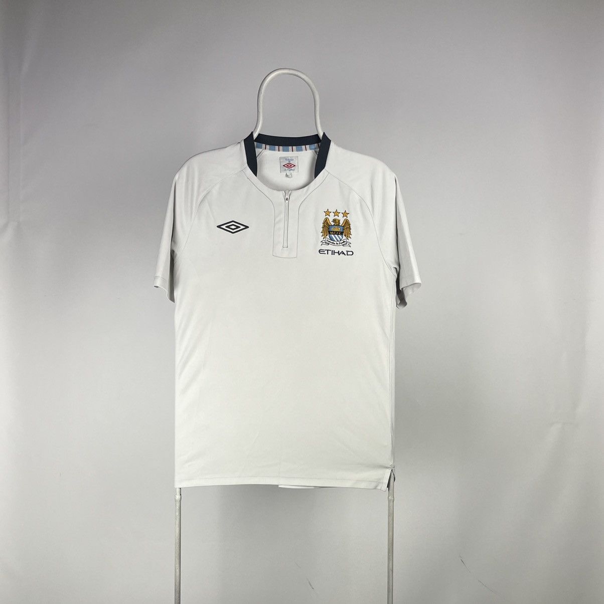 Umbro Manchester City F.C. Polo 2011/12 Size US L / EU 52-54 / 3 - 1 Thumbnail