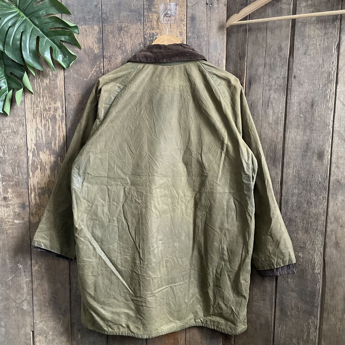 Barbour × Vintage Vintage Barbour waxed jacket Size US L / EU 52-54 / 3 - 2 Thumbnail