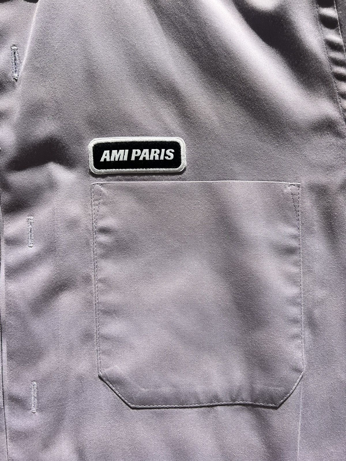 AMI AMI lilac work shirt Size US S / EU 44-46 / 1 - 4 Thumbnail