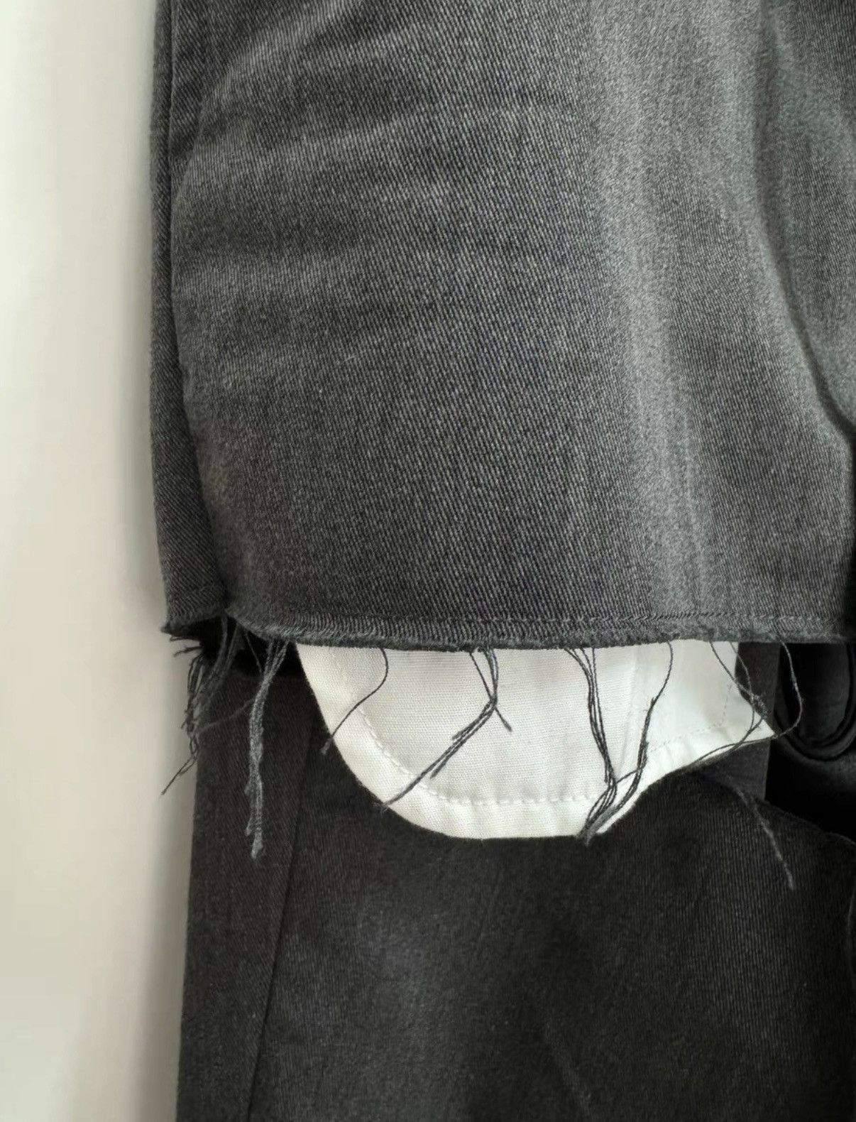 Takahiromiyashita The Soloist. TAKAHIROMIYASHITA THE SOLOIST ripped suit pants Size US 30 / EU 46 - 5 Thumbnail