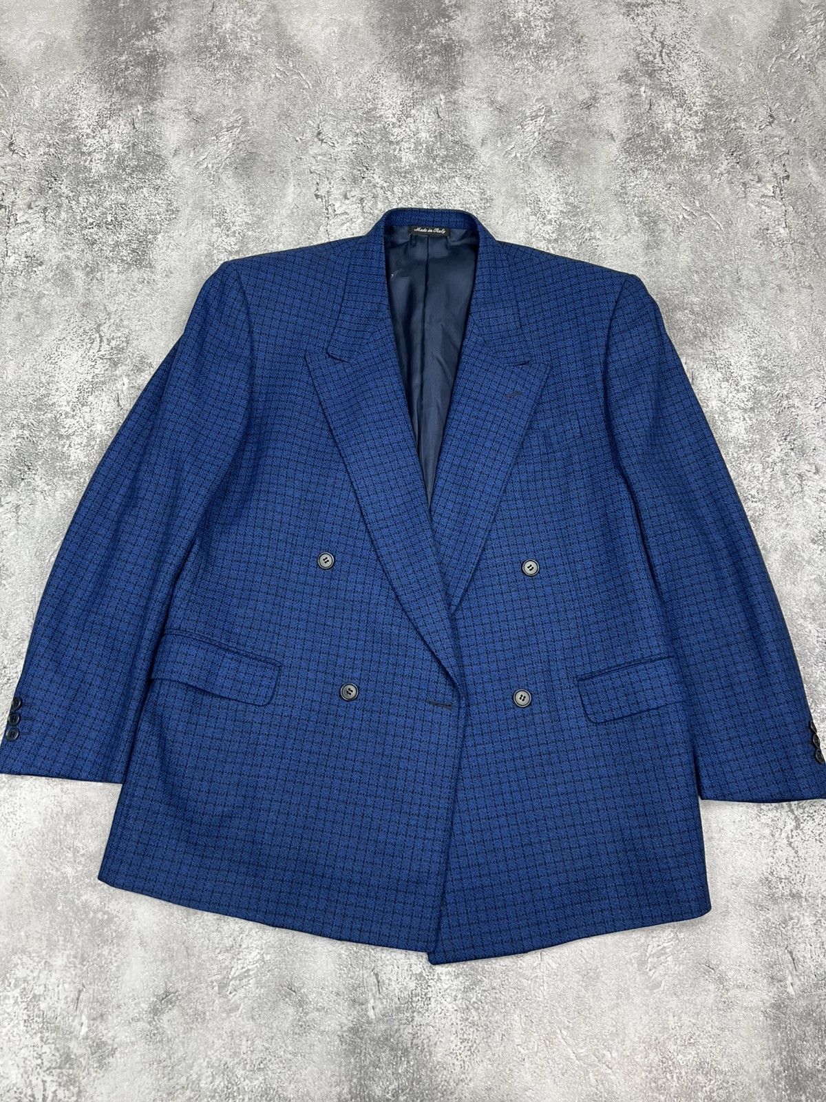 Pal Zileri Pal Zileri Loro Piana Blue Blazer Classic Size 42R Size 42R - 1 Thumbnail