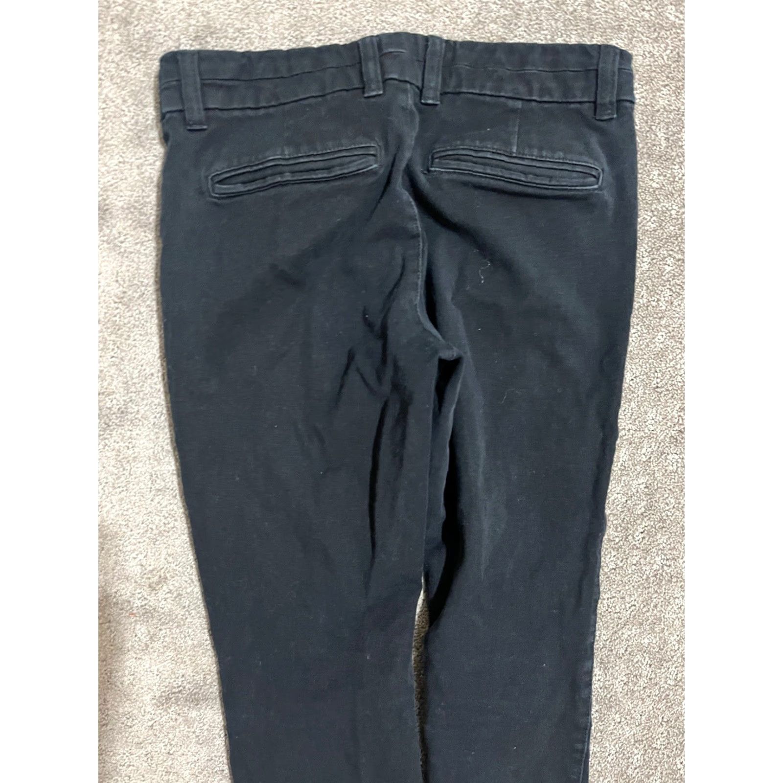 Gap Gap Slim City Cropped Black Solid mid rise trousers slacks pants Size 2 Size 26" / US 2 / IT 38 - 4 Thumbnail