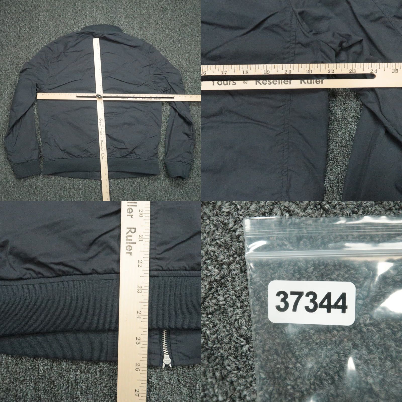 Allsaints Allsaints Jacket Mens Large Blue Gray Bomber Full Zip Pockets Size US L / EU 52-54 / 3 - 8 Thumbnail