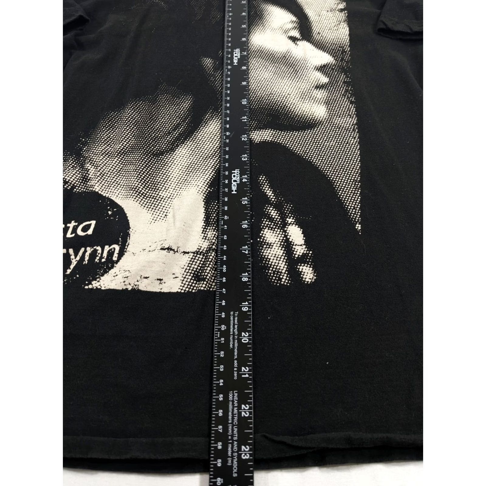 Vintage Hesta Prynn Concert Graphic T-Shirt Black Size Large Band T-shirt Mens Short Sleeve Crew Neck 100% Cotton Vintage No Black Size US L / EU 52-54 / 3 - 4 Thumbnail