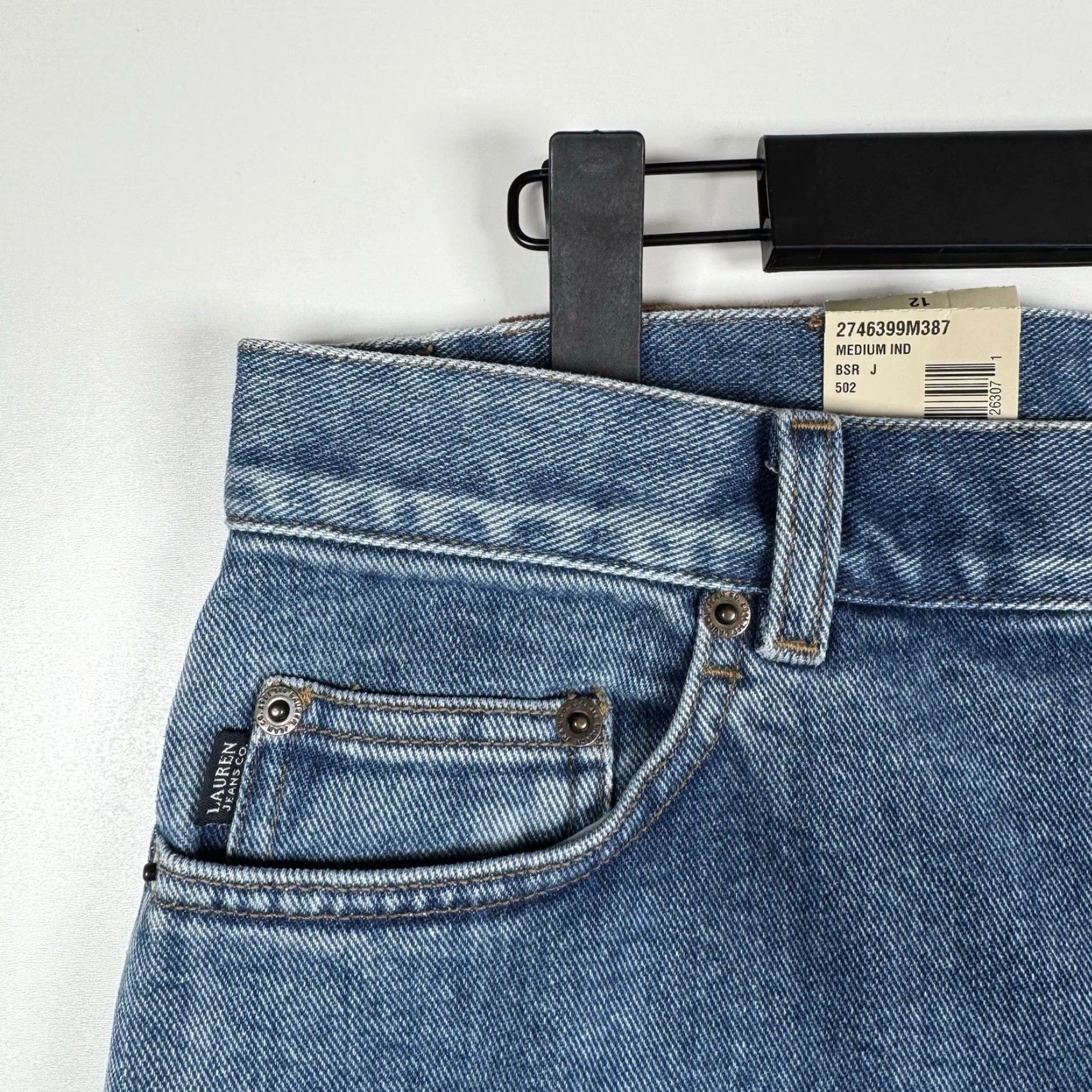 Ralph Lauren VINTAGE Ralph Lauren Denim Carpi Jeans Capri's - Lauren Jeans Capri's - Women's 12 Inseam 21" - 90s Blue Jeans Size 34" / US 12 / IT 48 - 5 Thumbnail