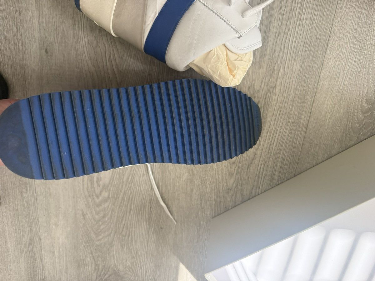 Fear of God fear of god White blue bball leather sneaker Size US 12 / EU 45 - 4 Thumbnail