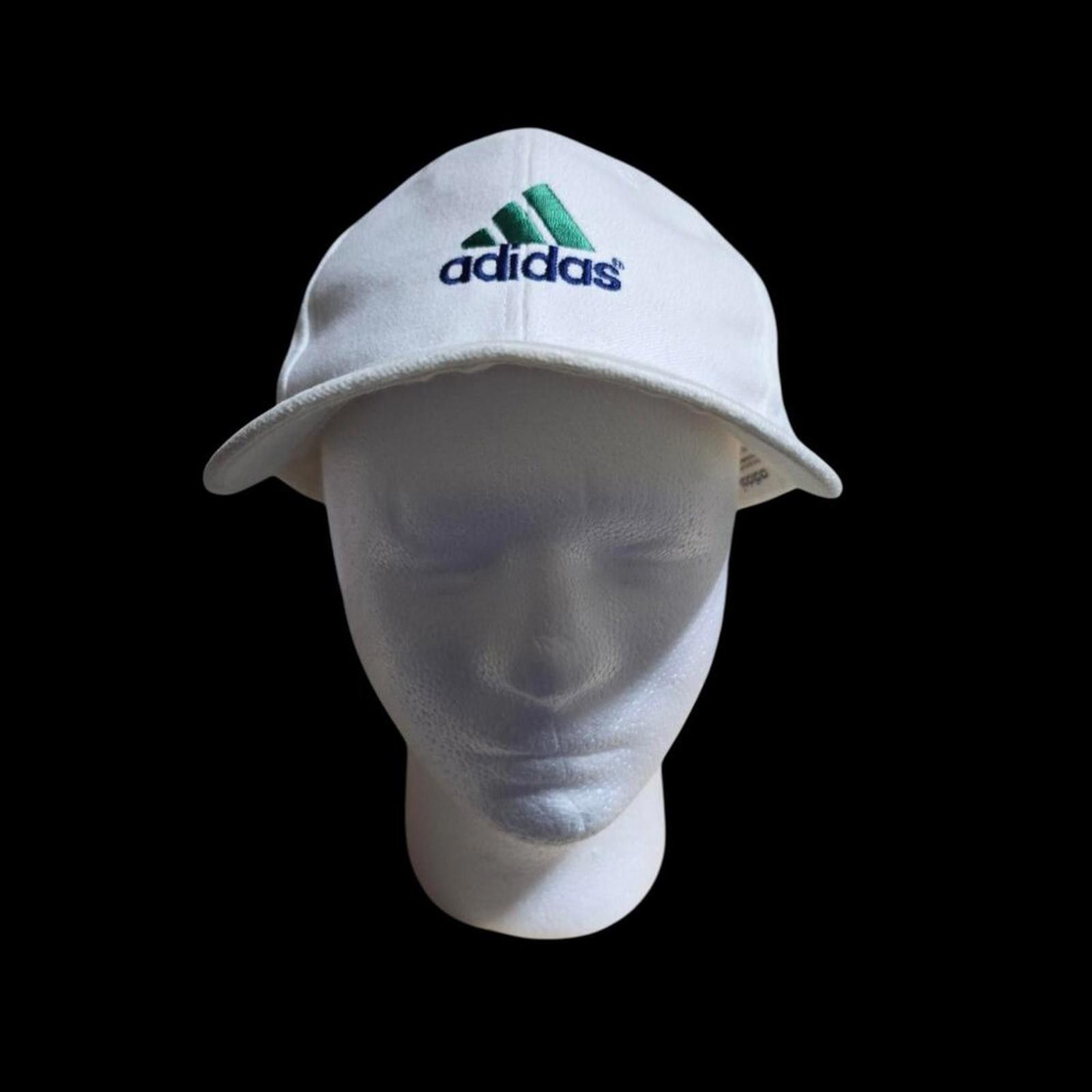 Adidas Adidas Hat Vintage 90's Baseball Cap Adjustable Size ONE SIZE - 1 Thumbnail