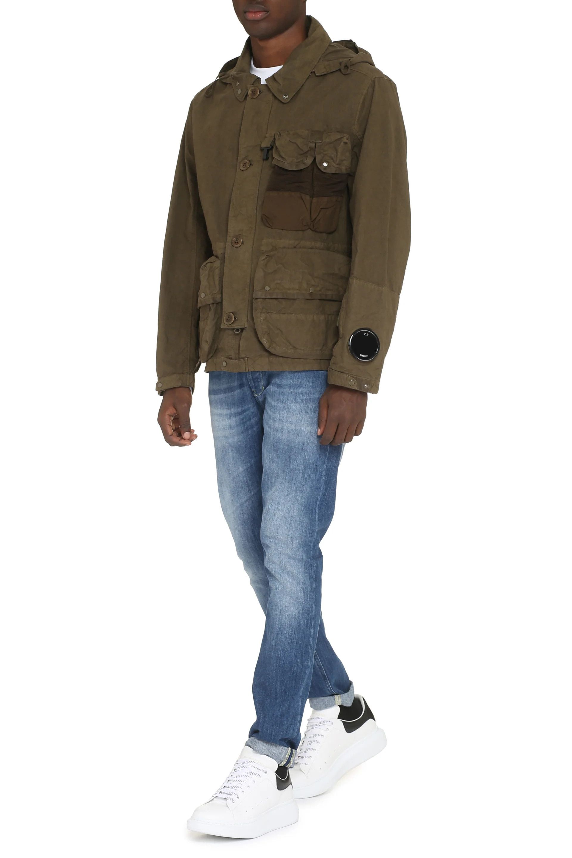 C.P. Company o1y1224 Detachable Hooded Jacket in Military Green Size US M / EU 48-50 / 2 - 3 Thumbnail