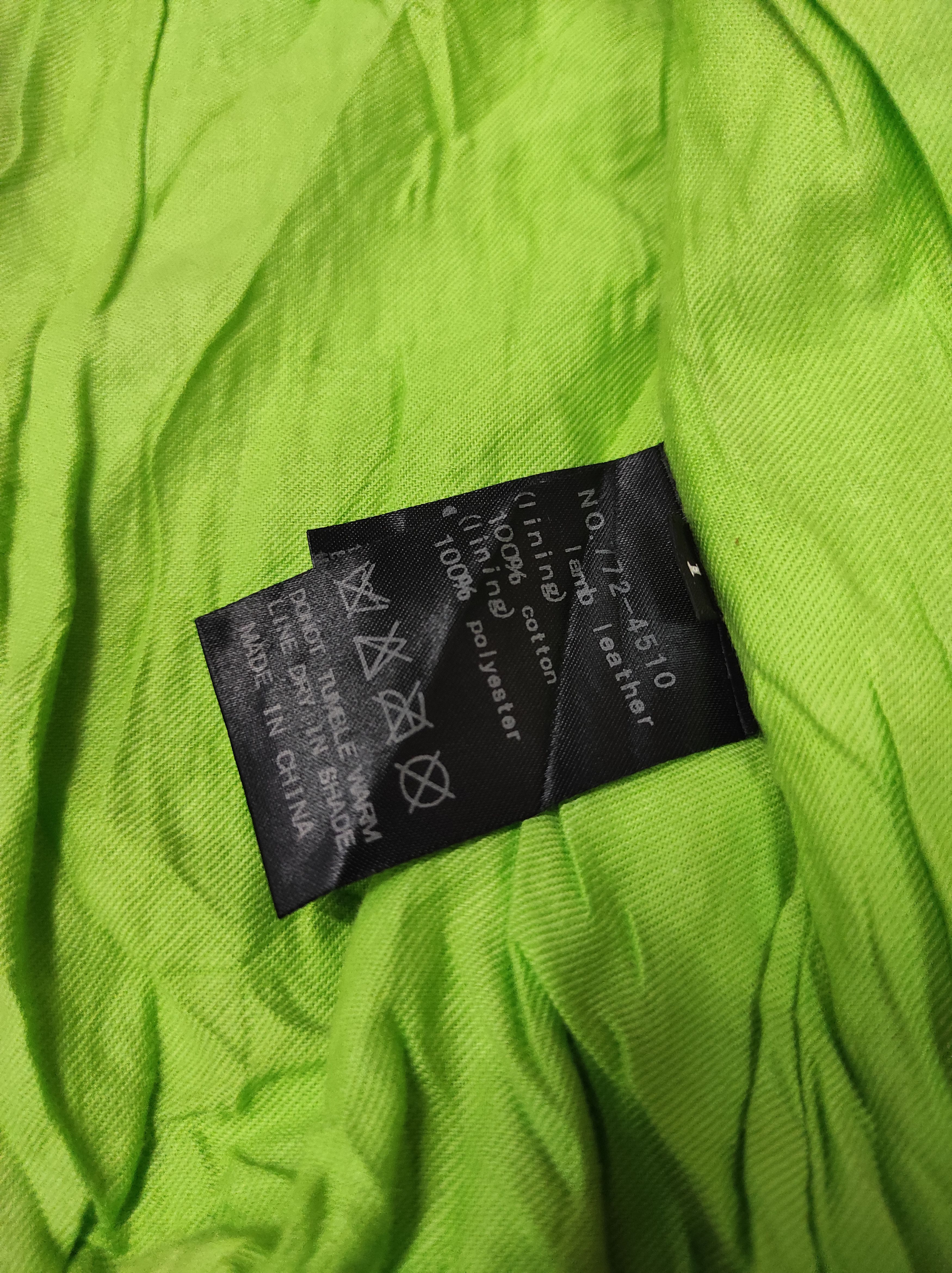 Japanese Brand SYNCHRONICITY LAMB LEATHER DOUBLE COLLAR JACKET Size XS / US 0-2 / IT 36-38 - 10 Thumbnail