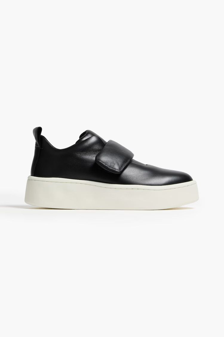 Jil Sander o1y1025 Low-Top Sneakers in Black Size US 6 / IT 36 - 1 Thumbnail