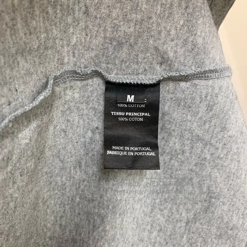 Vetements Vetements Logo Embroidered Print Grey Short Sleeve T-Shirt Size US M / EU 48-50 / 2 - 8 Thumbnail