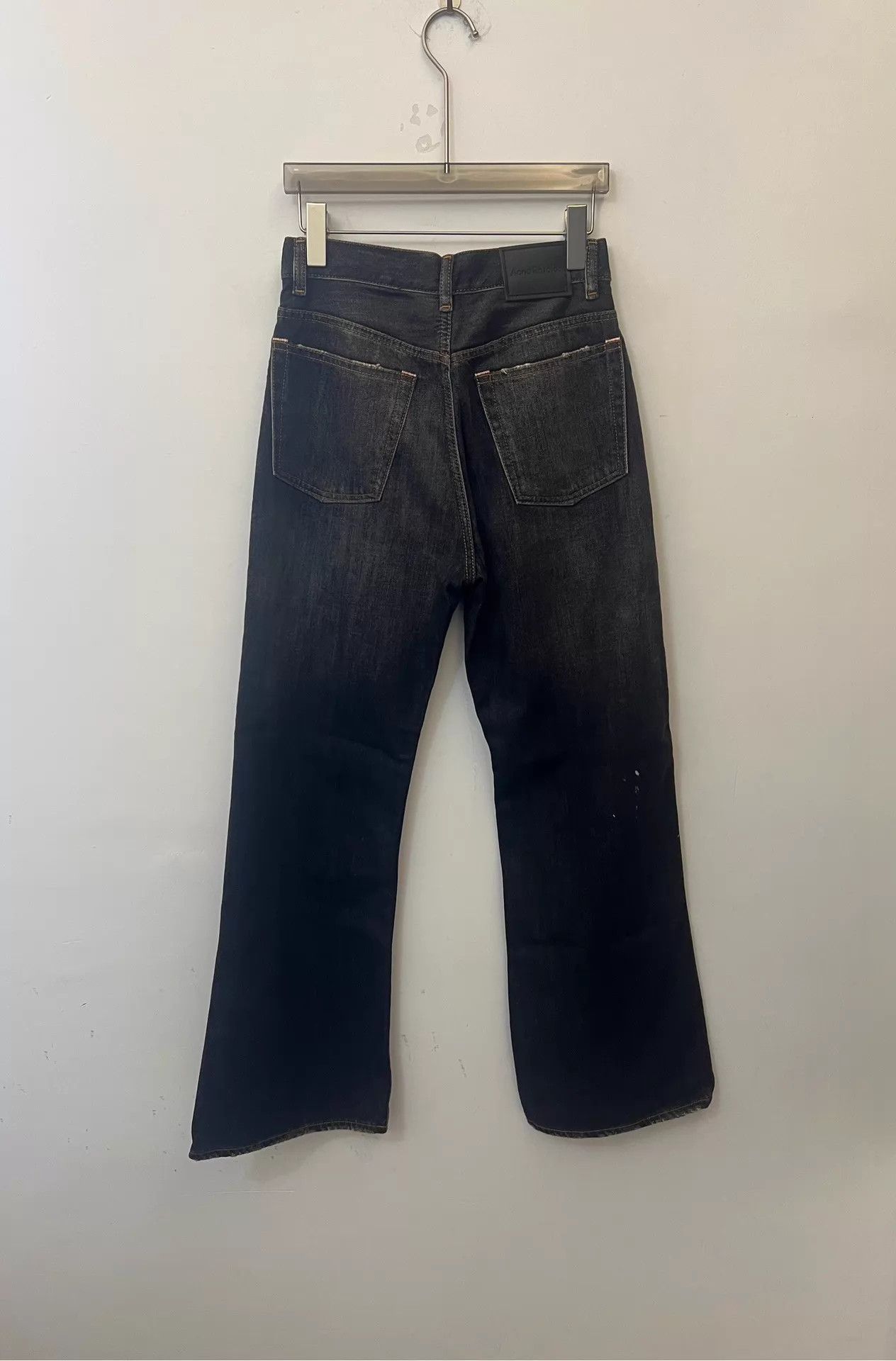 Acne Studios Acne FW24 Painted Wide Leg Loose Fit Women's Jeans Size 24" / US 00 / IT 34 - 3 Thumbnail