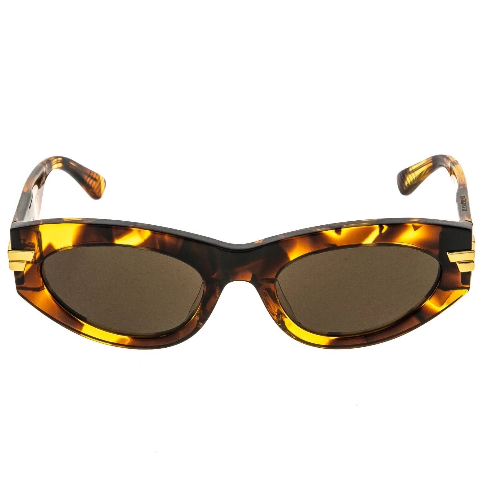 Bottega Veneta BOTTEGA VENETA 1189 MITRE BV1189S Brown Sunglasses 005 Size ONE SIZE - 2 Thumbnail