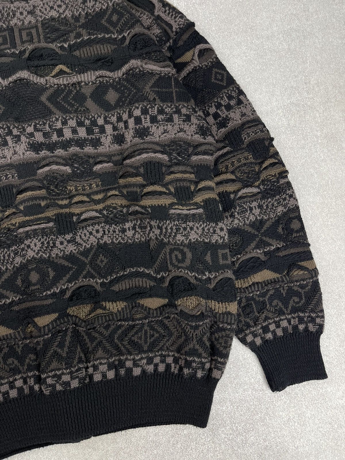 Coogi × Vintage Vintage Coogi Soul of Australia Knit Sweater Cardigan Size US XL / EU 56 / 4 - 10 Thumbnail