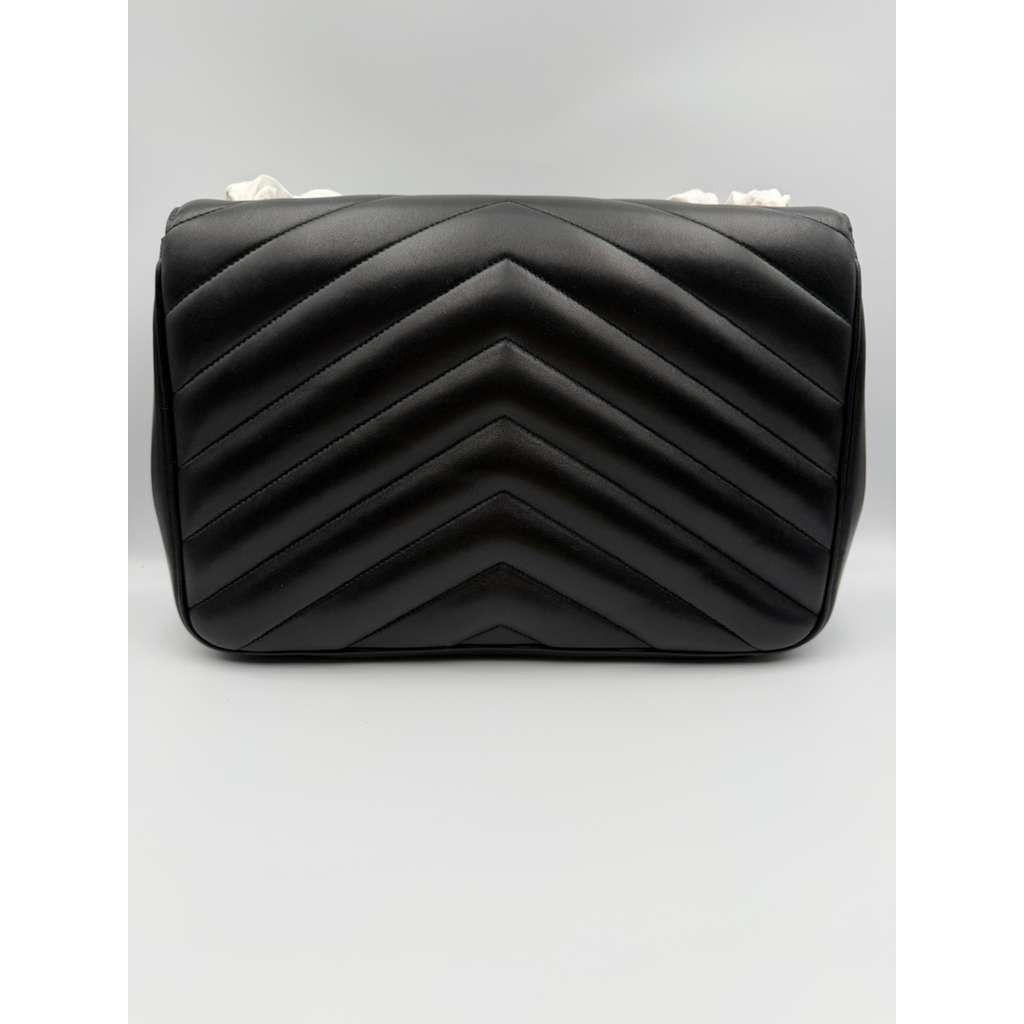 Saint Laurent Paris CC31 Size: OS / YSL Loulou Large Shoulder Bag in Black Size ONE SIZE - 3 Thumbnail