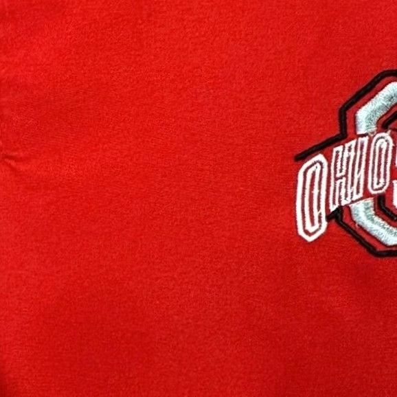 NCAA NCAA Jacket Mens Small Red Ohio State Buckeyes Quarter Zip Pullover Long Sleeve Size US S / EU 44-46 / 1 - 7 Thumbnail