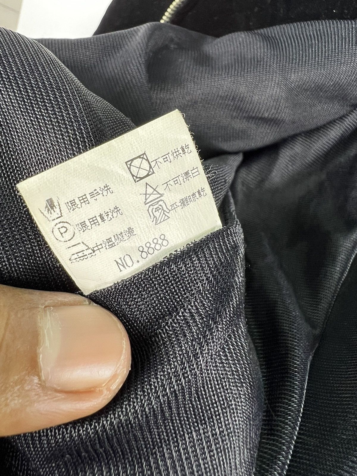 Japanese Brand 🔥 Y YOYOGI JAPANESE VELVET HERRINGBONE BOMBER JACKET - M Size US M / EU 48-50 / 2 - 11 Thumbnail