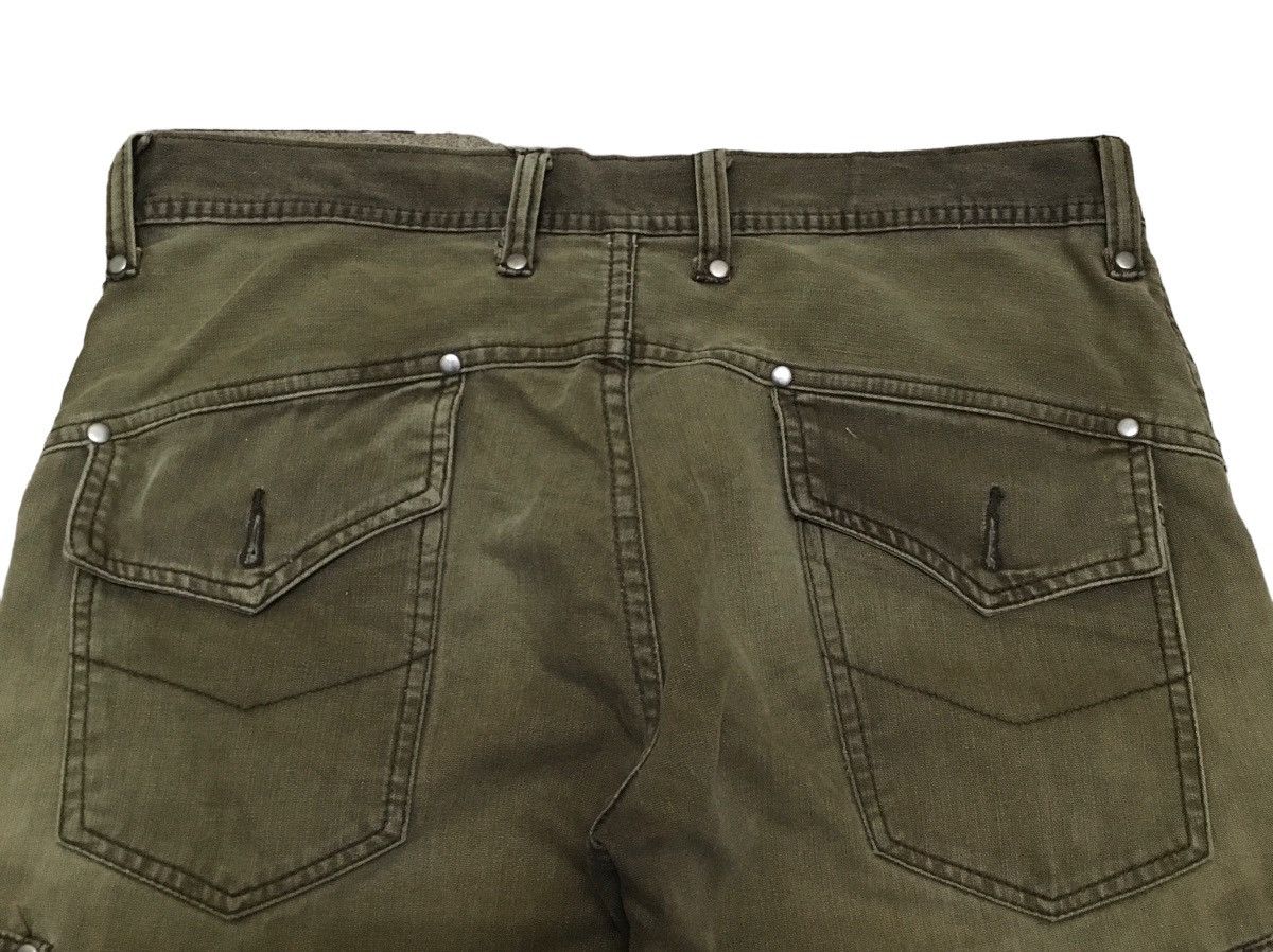 If Six Was Nine Rare Design Vintage Brand Pure Paradise Bondage Jeans 1990s Size US 31 - 4 Thumbnail
