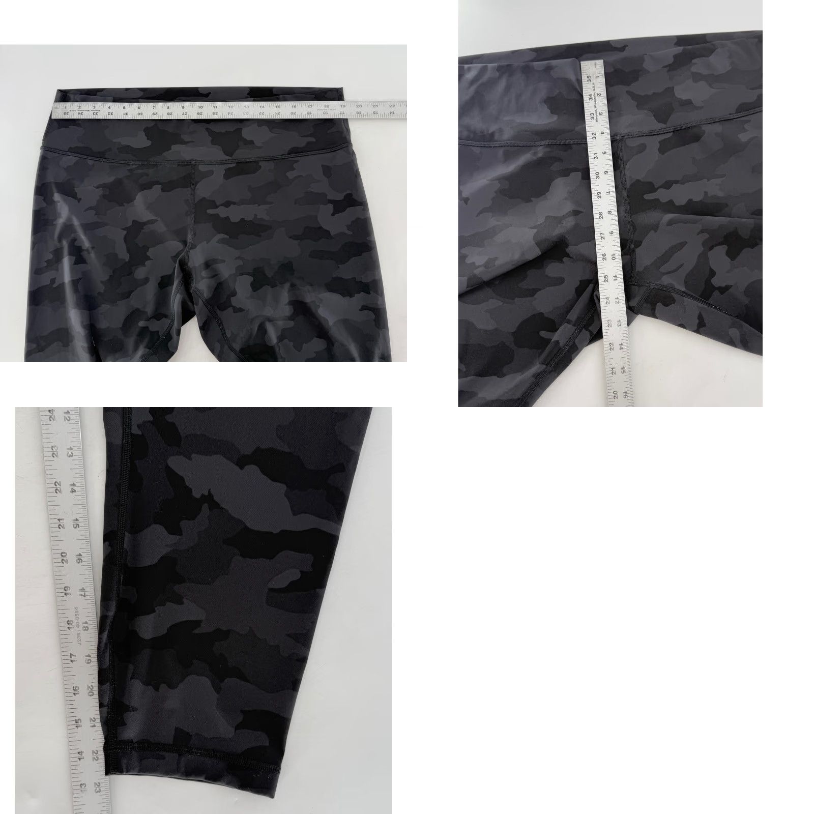 Lululemon Lululemon Plus Size Camo Crop Leggings Activewear Workout Pants Sz 20 Comfort Women Size 42" / US 20 - 8 Thumbnail
