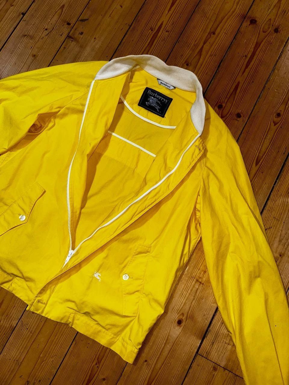 Burberry Burberrys Vintage Yellow Lightweight Jacket Nova Style Size US M / EU 48-50 / 2 - 3 Thumbnail