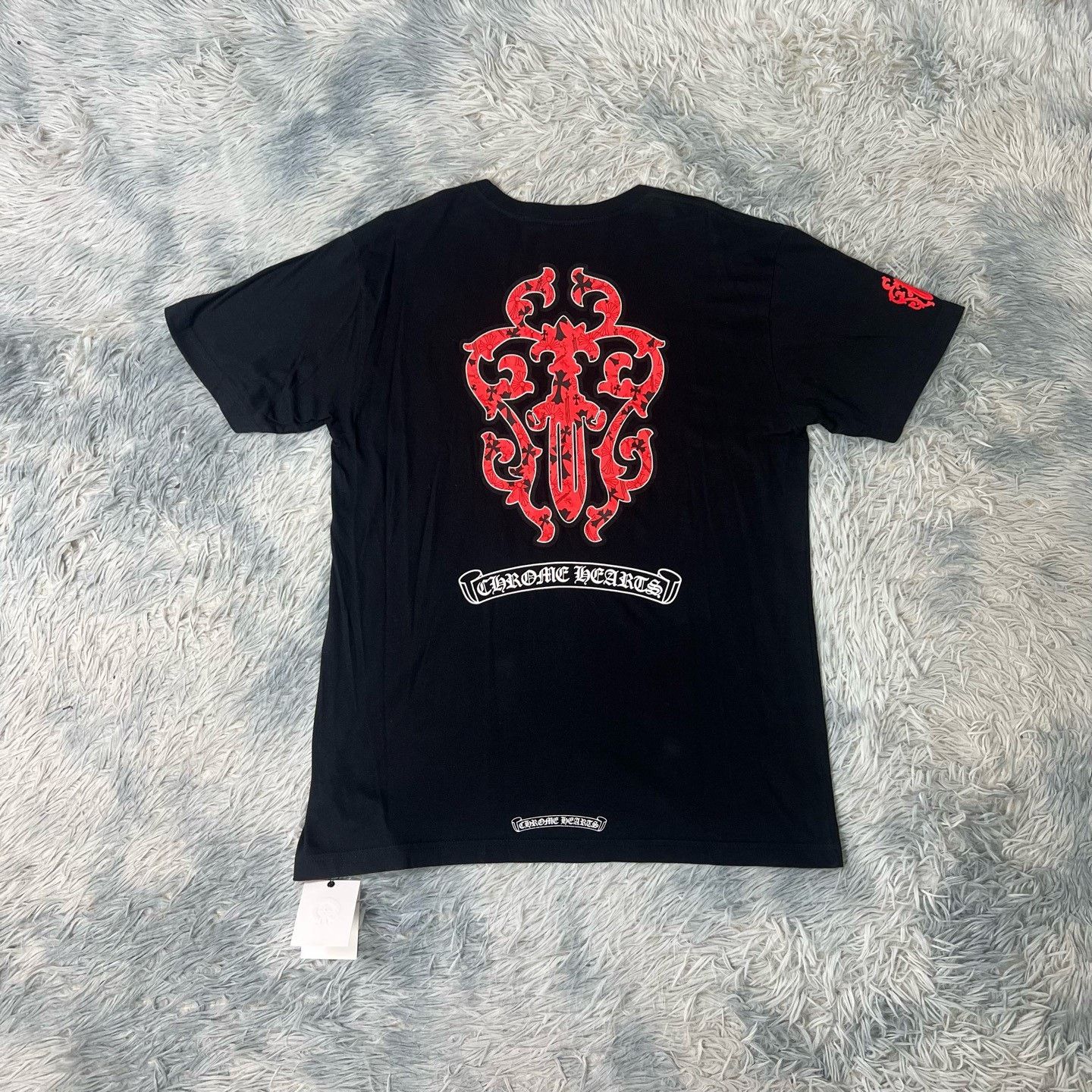Chrome Hearts Chrome Hearts Back Sword Short-Sleeve T-Shirt Size US L / EU 52-54 / 3 - 1 Thumbnail