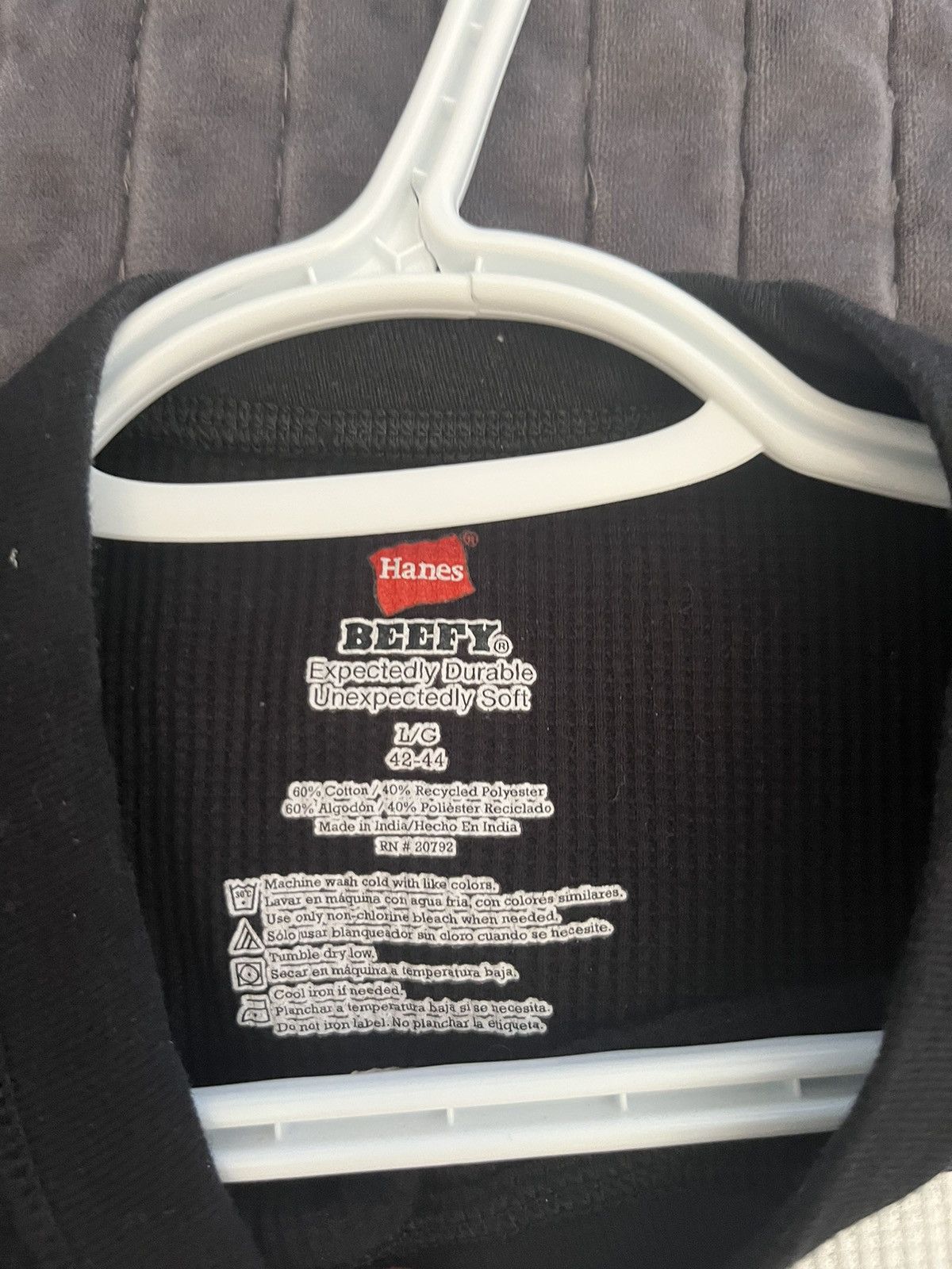 Supreme Hanes skeleton knit