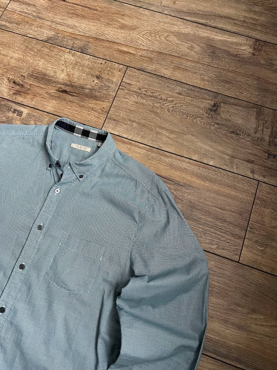 Burberry Burberry Brit Blue Classic Shirt Size US XL / EU 56 / 4 - 2 Thumbnail