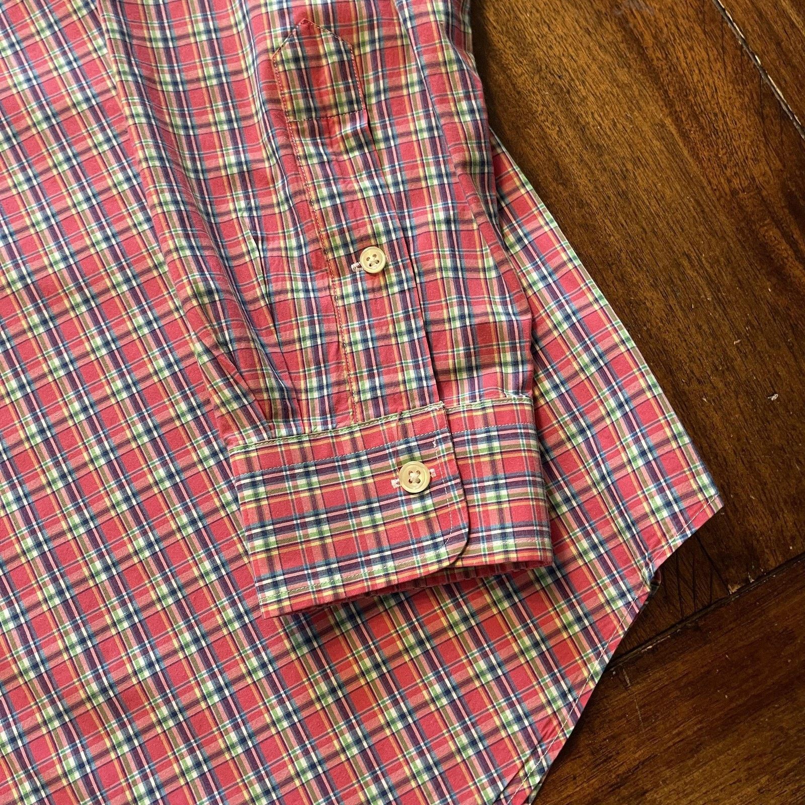 Ralph Lauren Polo Ralph Lauren Shirt L Plaid Button Down Collar Embroider Size US L / EU 52-54 / 3 - 4 Thumbnail