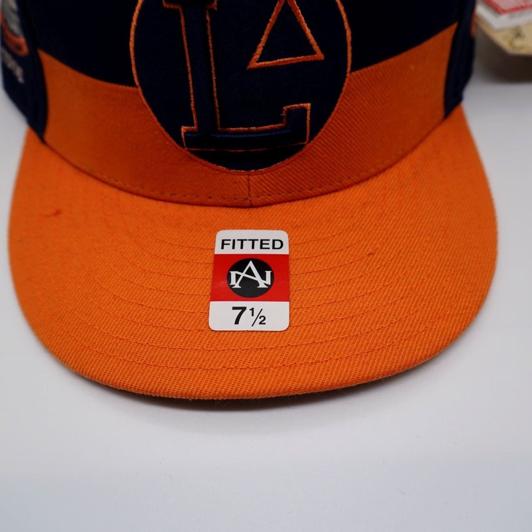 American Needle American Needle Hat Mens 7 1/2 Blue Orange Black Fives Lincoln University 1916 Size ONE SIZE - 2 Thumbnail