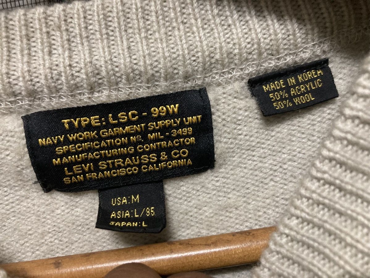 Levi's Vintage Levis Wool Long Sleeve T-shirt Size US S / EU 44-46 / 1 - 4 Thumbnail