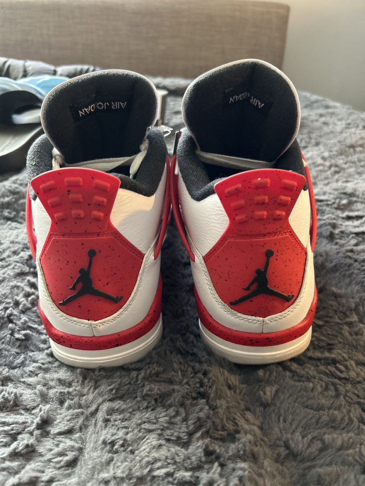 Jordan Brand Air Jordan 4 Retro OG 'Fire Red Size US 10.5 / EU 43-44 - 4 Thumbnail