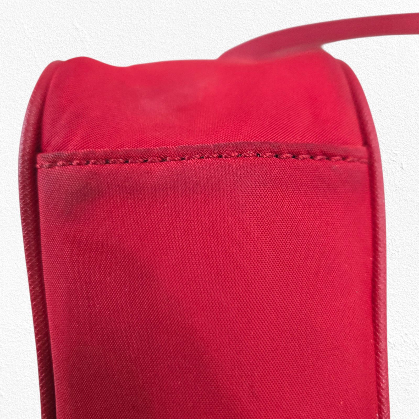 Kate Spade Red Nylon Crossbody Bag Purse Adjustable Strap Size ONE SIZE - 11 Thumbnail