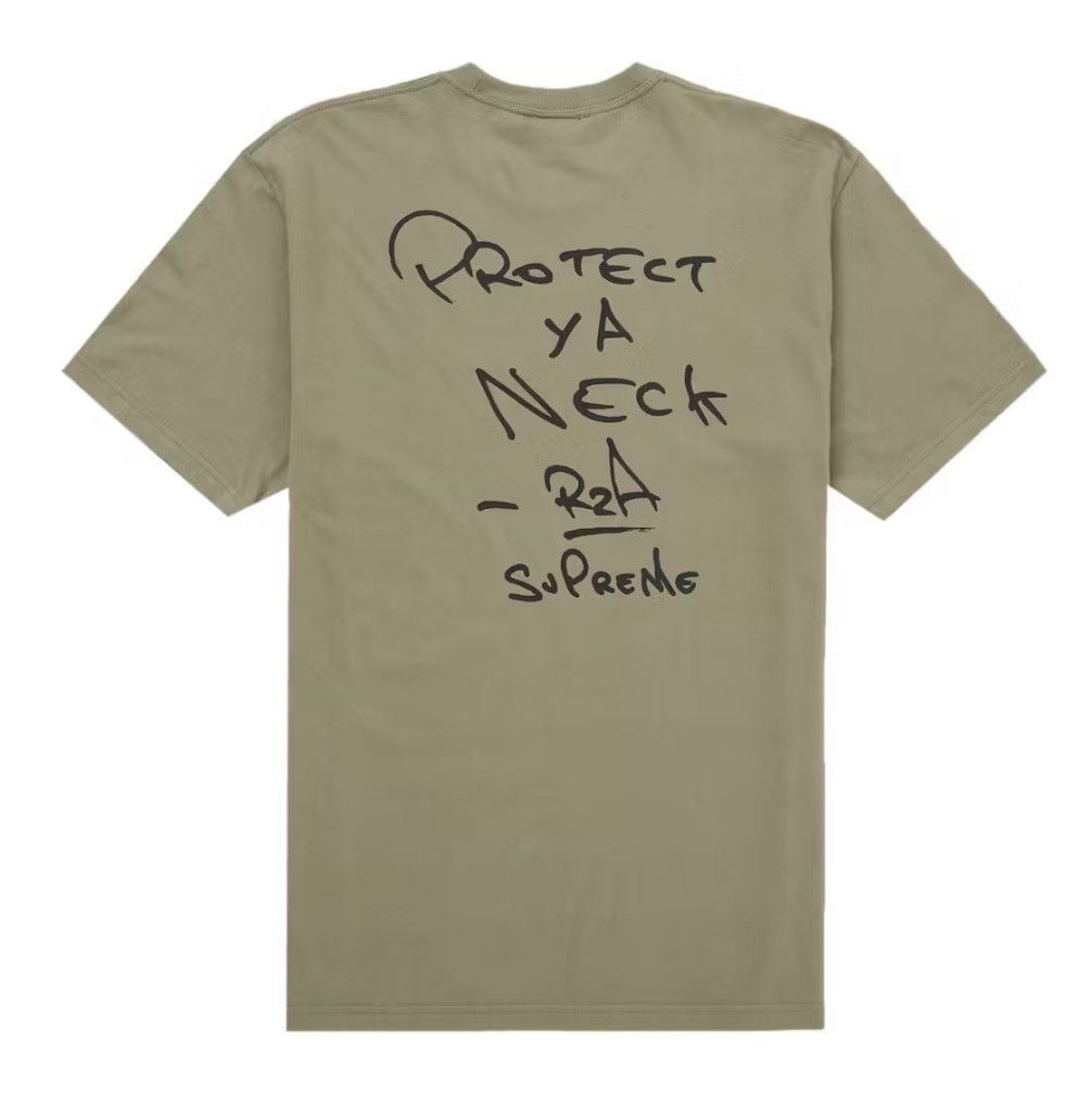 Supreme New Supreme Wu-Tang Clan M Tee Shirt Olive Size US M / EU 48-50 / 2 - 2 Thumbnail