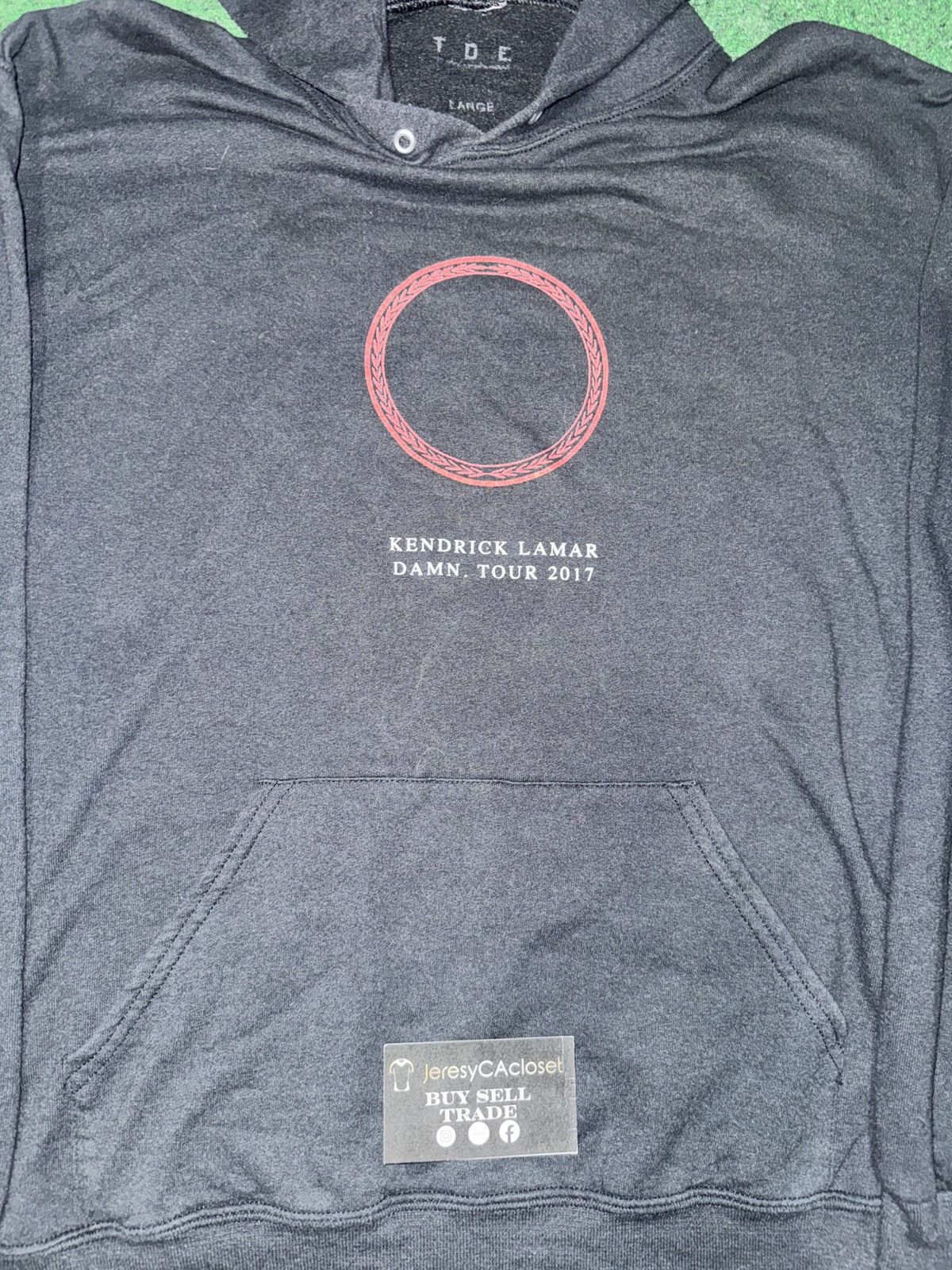Kendrick Lamar Kendrick Lamar 2017 Damn Tour Hoodie Size Large Size US L / EU 52-54 / 3 - 2 Thumbnail
