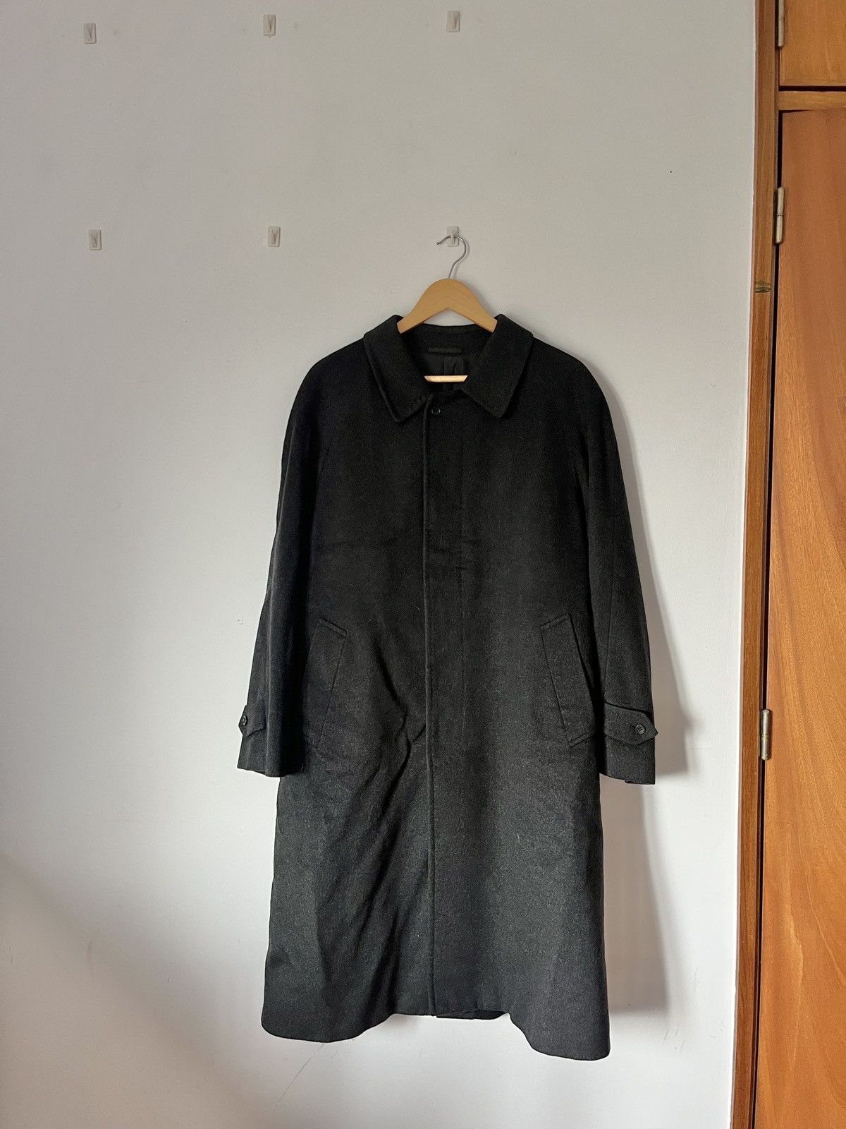 Pierre Balmain Vintage Pierre Balmain Wool Coat Size US L / EU 52-54 / 3 - 1 Thumbnail