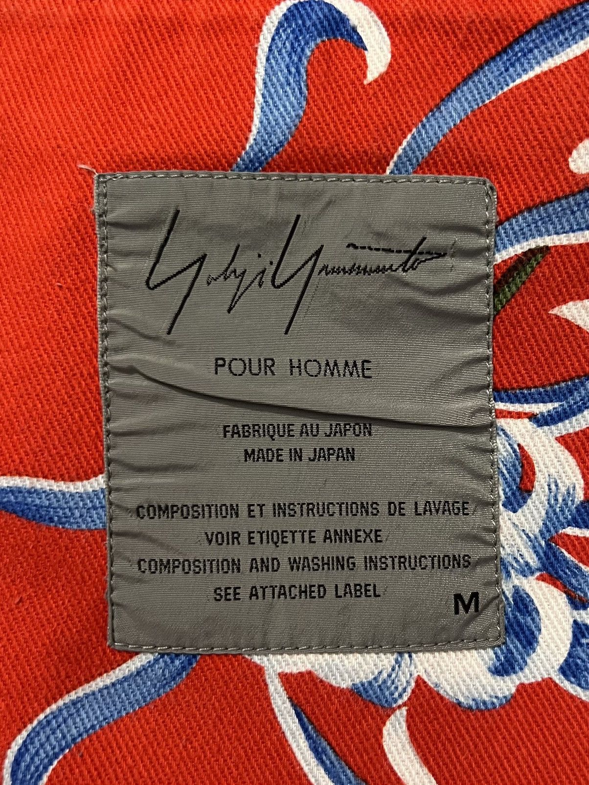Yohji Yamamoto Yohji Yamamoto floral blazer 1996ss Size 48L - 3 Thumbnail