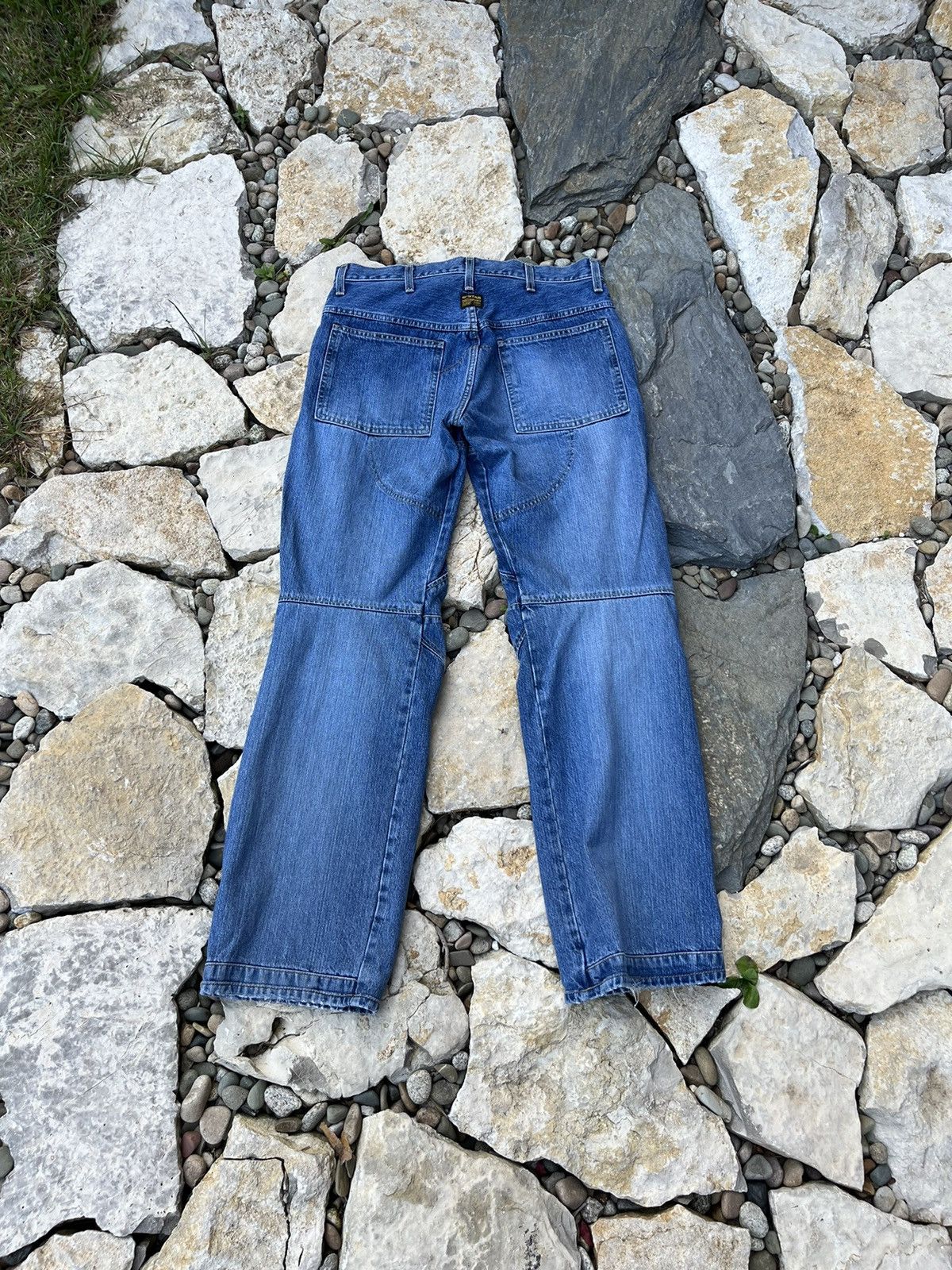 G-Star × Vintage Vintage G-Star Raw elwood y2k denim jeans double knee pants Size US 32 / EU 48 - 2 Thumbnail