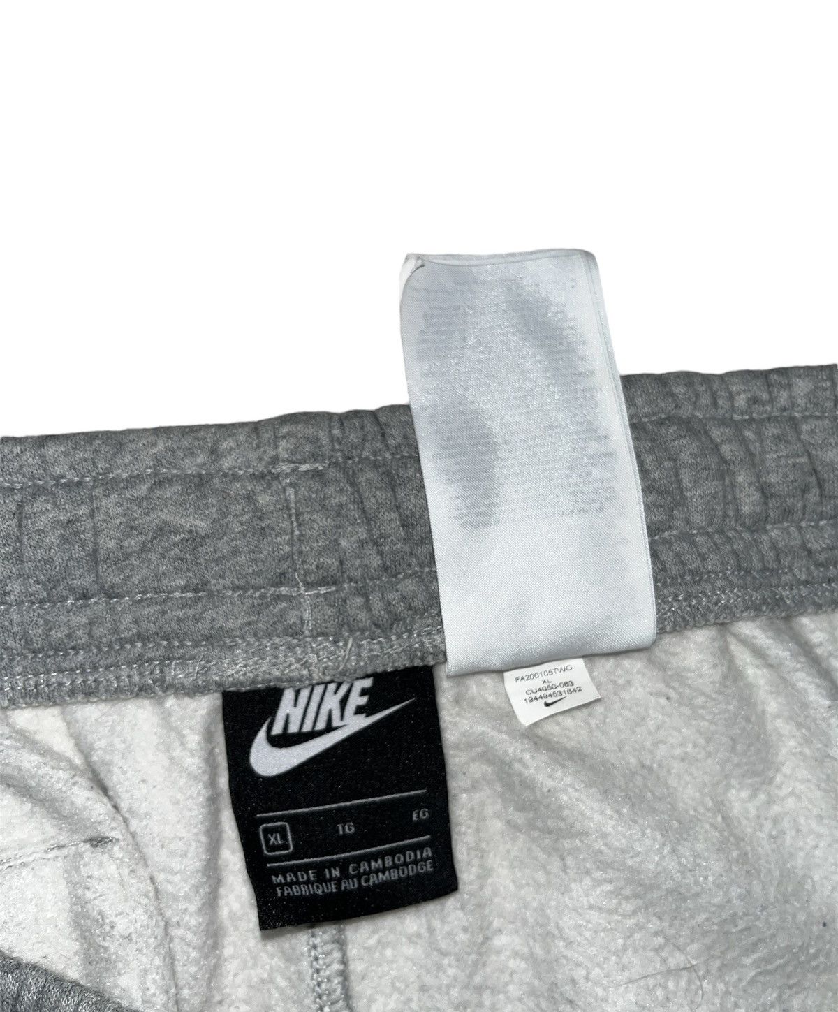 Nike × Vintage Nike Tech Fleece Grey Sweatpants Drill reflective Size US 34 / EU 50 - 6 Thumbnail