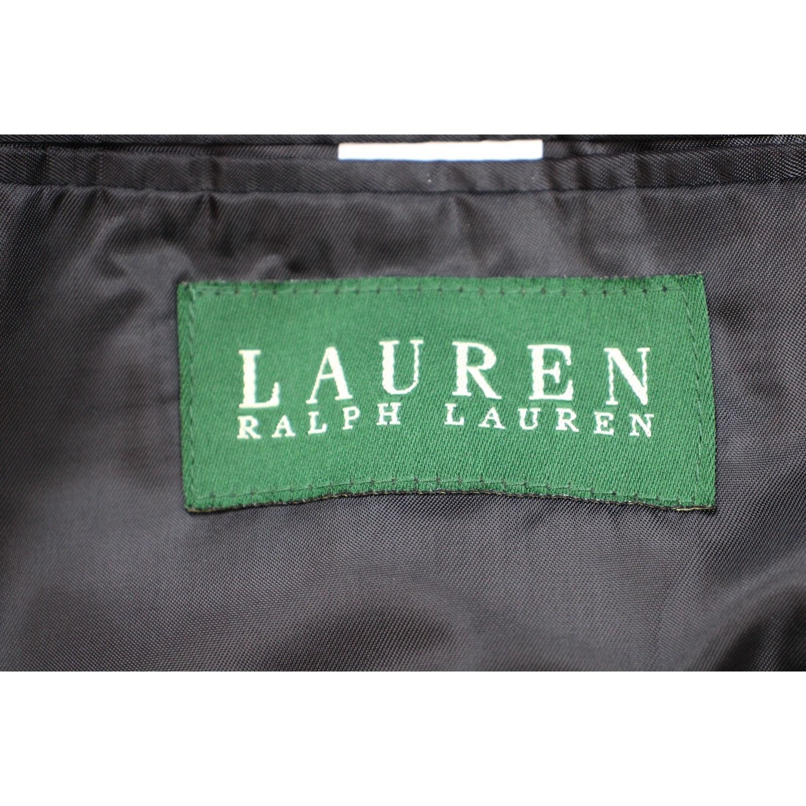 Lauren Ralph Lauren Lauren Ralph Lauren Blazer Mens 42L Black Wool Blend Size 42L - 5 Thumbnail