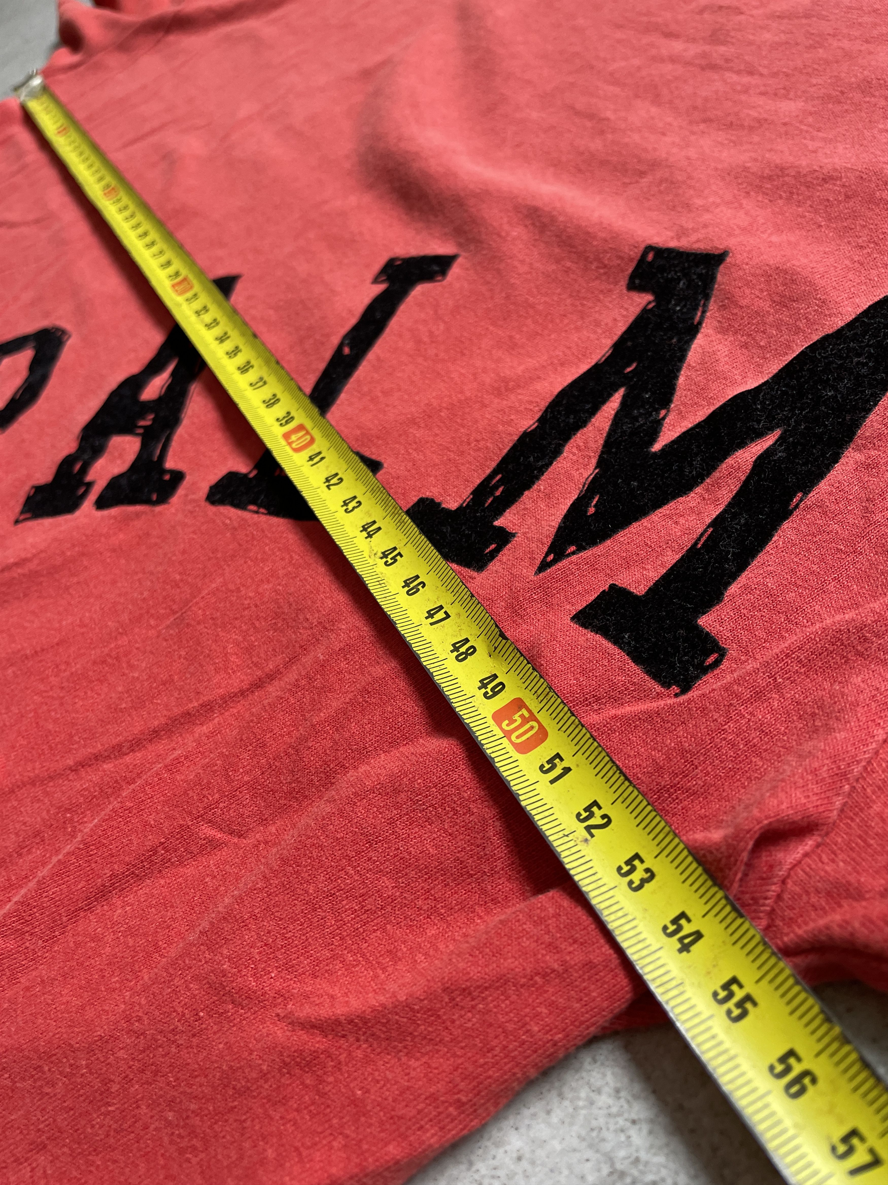 Palm Angels PALM ANGELS WASHED BRICK RED INFRARED EAGLE LOGO TEE Size US XL / EU 56 / 4 - 7 Thumbnail