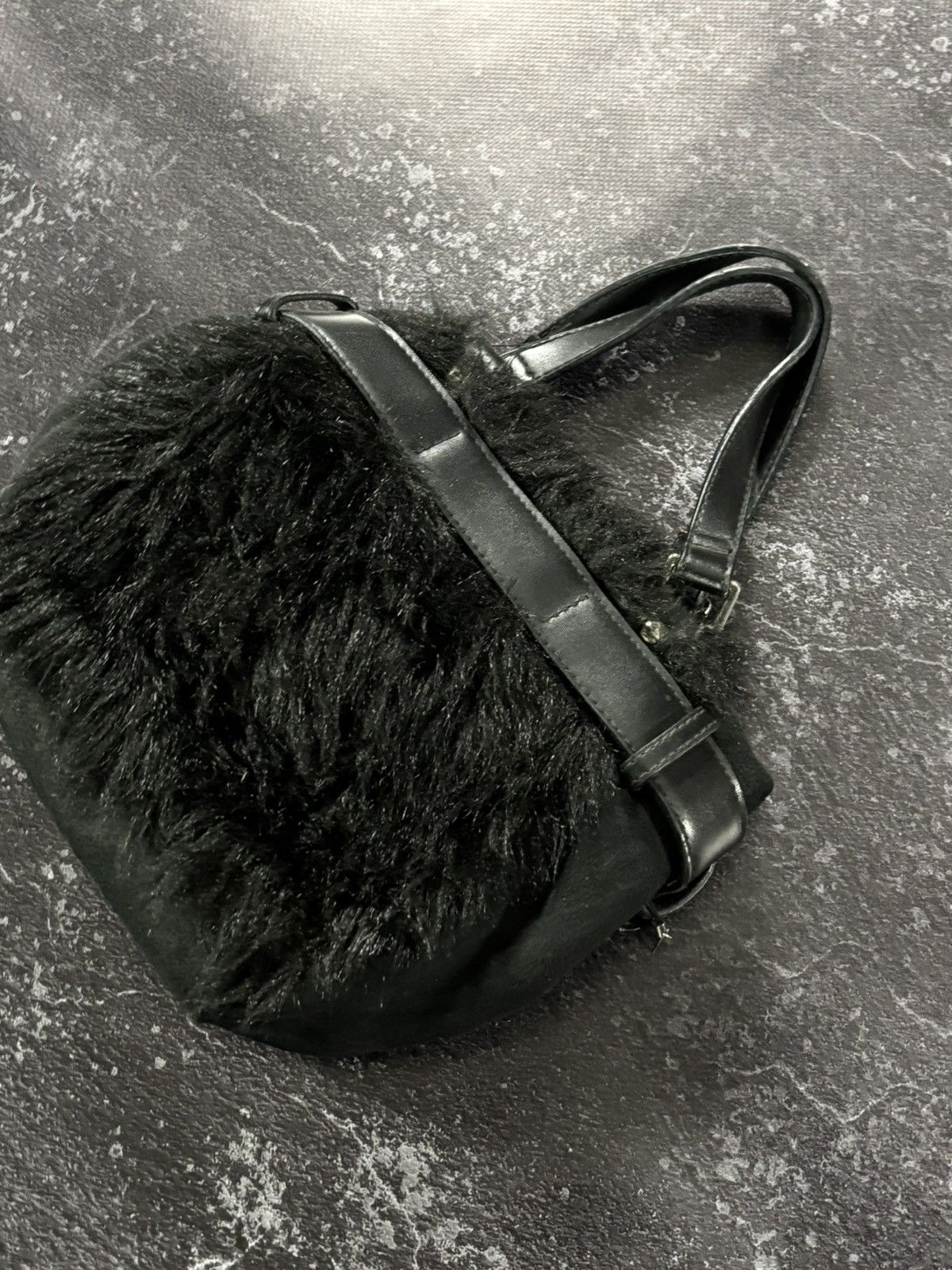 Vintage Faux fur Mini Handbag Size ONE SIZE - 5 Thumbnail