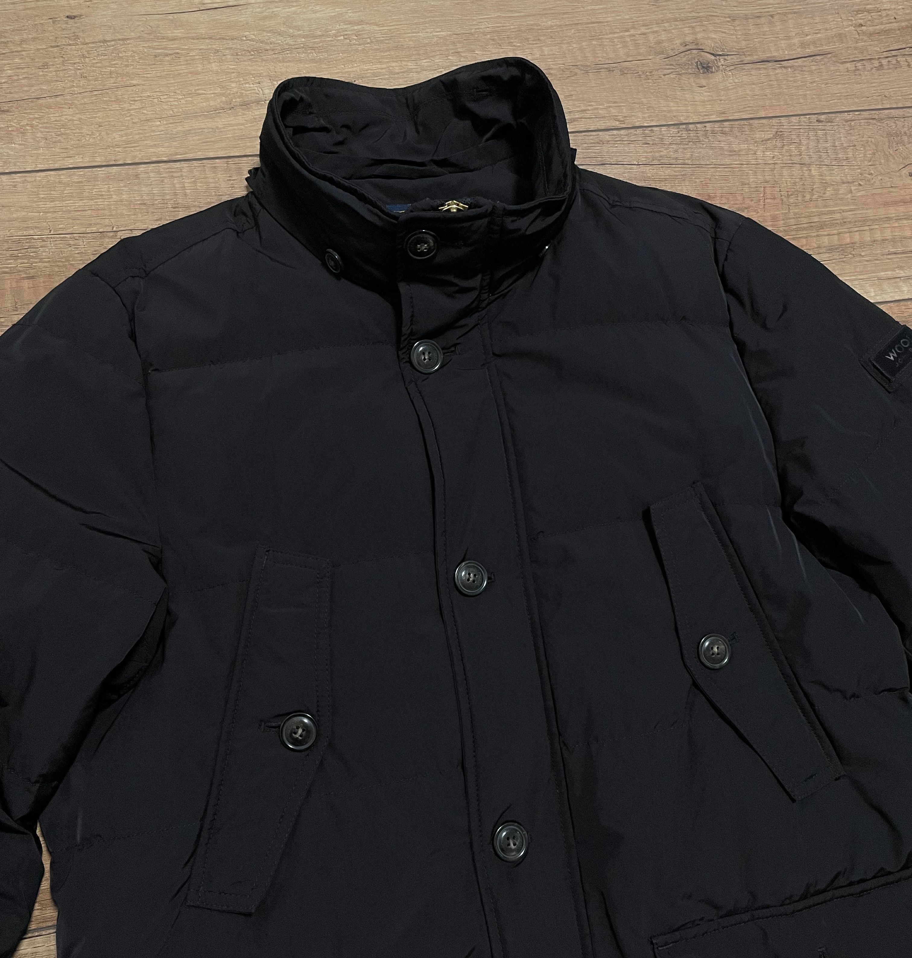 Woolrich Woolen Mills Woolrich Black Arctic Parka Long Down Jacket Size US L / EU 52-54 / 3 - 5 Thumbnail