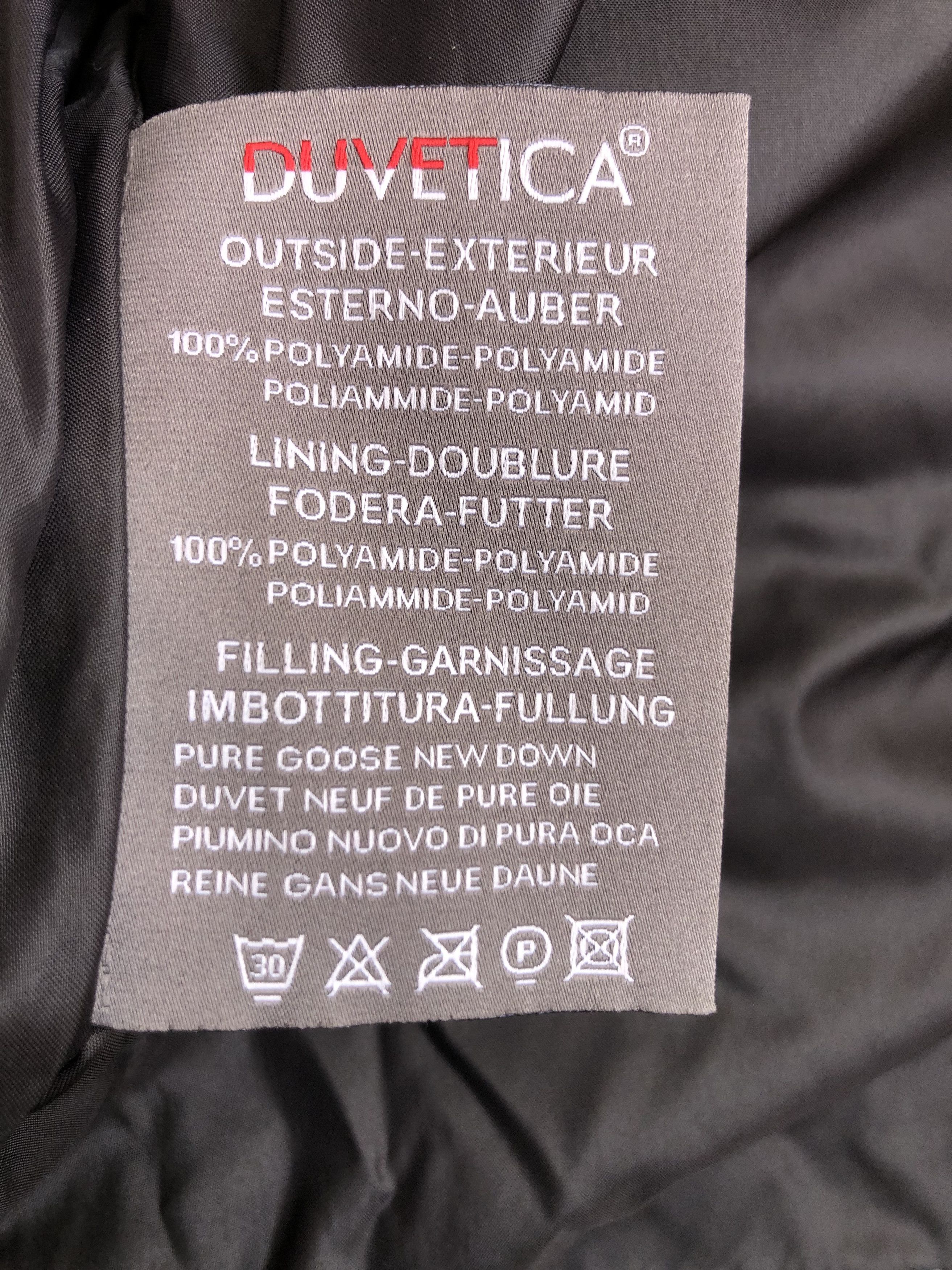 Duvetica Duvetica Goose Down Women's Jacket Black Size IT 42 UK 10 Size M / US 6-8 / IT 42-44 - 18 Thumbnail