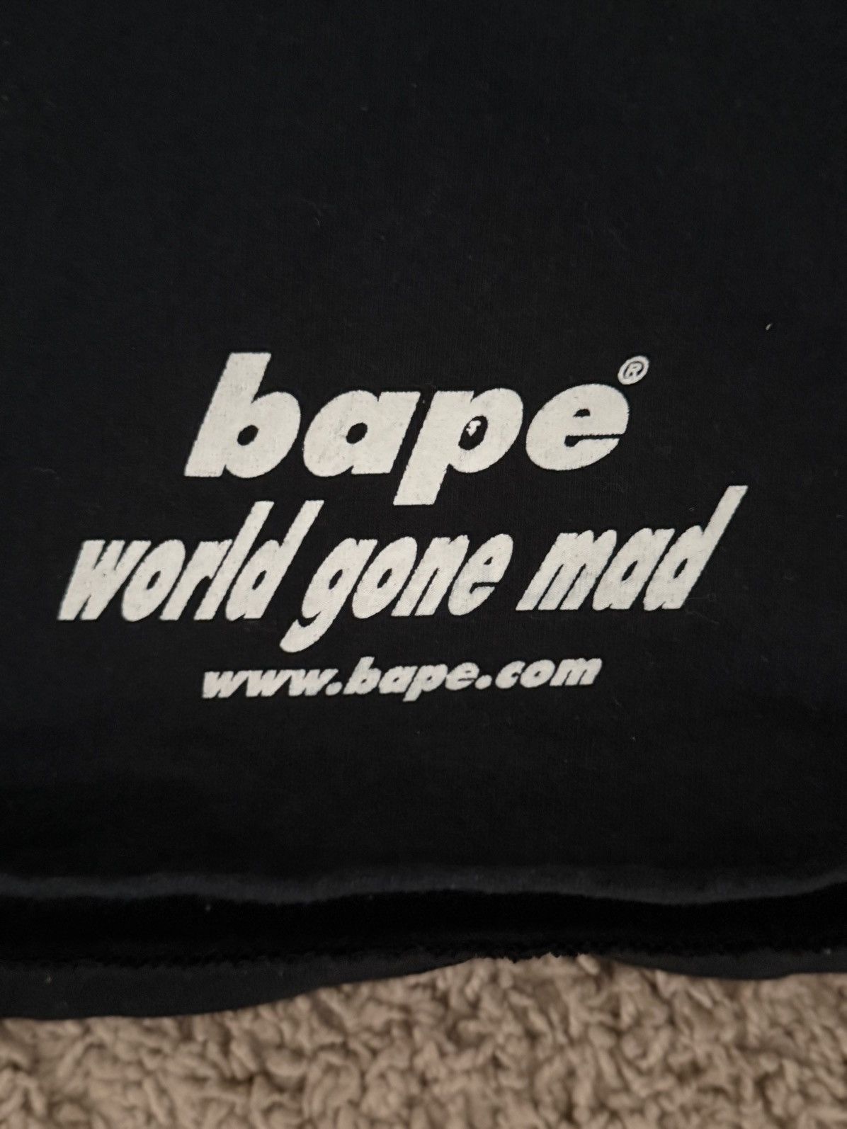 Bape Black Bape shirt Size US L / EU 52-54 / 3 - 6 Thumbnail